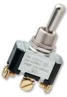 Carling Technologies Toggle Switch, Spdt, 10A @ 250V, Screw