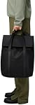 RAINS 2 Way Tote Backpack Black