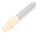ULTECHNOVO Dustpan Rod Replacement Detachable Two-Section Metal Handle Ergonomic Grip for Floor Cleaning Stainless Steel Dustpan Stick