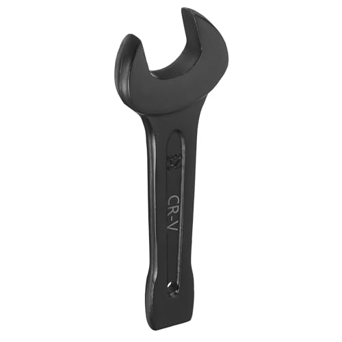 QUARKZMAN Llave De Golpe De Extremo Abierto 32mm Métrica CR-V Acero Llave Simple De Boca Abierta Pintura Horneada Cabeza En Forma De U Herramienta Manual Para Reparación Mecánica Automotriz