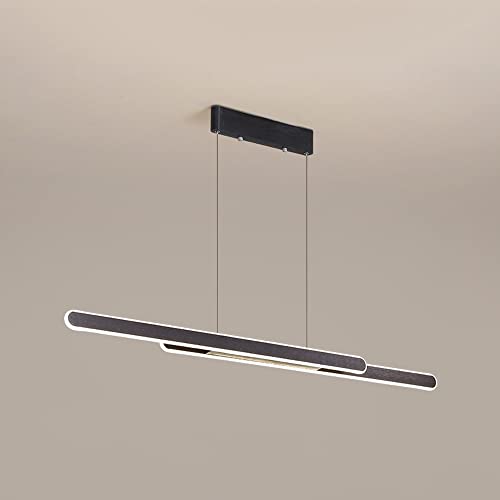 Lampe suspendue LED double face en métal réglable pour éclairage de restaurant