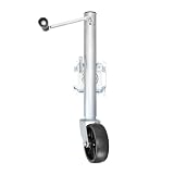 Torin ATR39001B-1 Boat Trailer Jack with Single Wheel (6 Inch): Swing-Back Bolt-On...