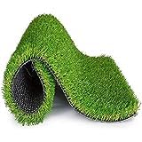 ATOOTFUSION Polypropylene 40mm PE & PP Artificial Grass Mat (4x8 ft, Green Color 4-Tone)-image-3