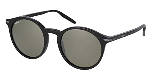 Serengeti Leonora Gafas, Shiny Black, M Unisex Adulto