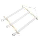 Clasken Organizador de Lazos para el Cabello, Soporte para Lazos de Madera ampliamente Utilizado, Resistente, Duradero, Estilo Simple para Diadema para Clip para Lazo Estilo 1