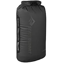 Sea to Summit Big River Dry Bag, Heavy-Duty Dry Storage, 20 Liter, Jet Black