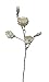 Produktbild 2474U Kunst-Stielblume Magnolienzweig mit 5 Blüten weiß ca. 96cm naturgetreue Blüte