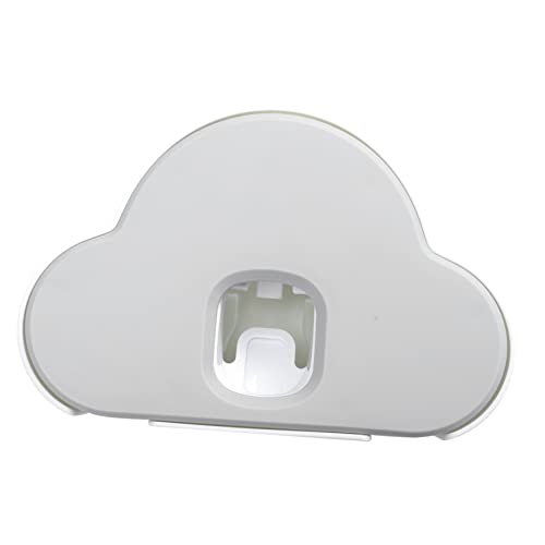 Unomor 1pc Toothpaste Squeezer Toothpaste Tube Squeezer Toothpaste Dispenser Rotating Dispenser Home Toothpaste Squeezing Tool Mailbox with Lock Toothpaste Tube Roller White Abs