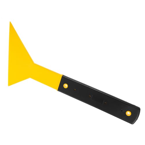 ABOOFAN Car Window Film Tool Triangle Scraper Auto Squeegee Small Scraper Long Handle for Protection Film Bubble Remover