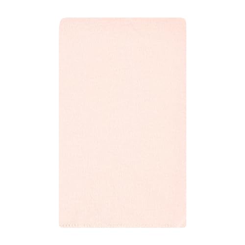 Image of Hudson Baby Unisex Baby Cotton Flannel Burp Cloths, Neutral Pink Floral 10 Pack, One Size