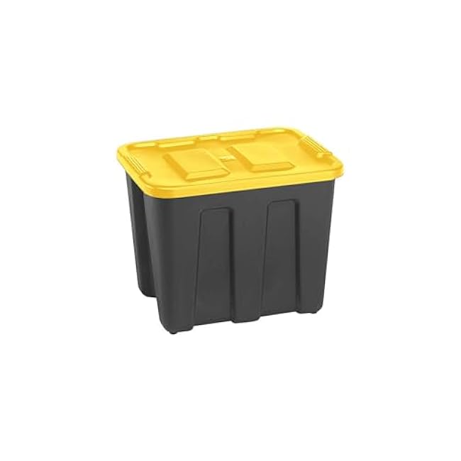 Storage Tote, 16-1/2 In. Outside H.