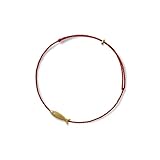 PERIMADE Pulsera tobillera de cuerda trenzada de oro para mujer, chapada en oro de 18 quilates, plata de ley 925, ajustable, pulsera tobillera minimalista para verano, playa, cumpleaños, regalo de