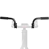 Handlebar Extender for Indoor Exercise Bike - Adjustable Handlebar Riser with Non-Slip Grip for Upright Riding, 1"-1.26" Universal Adapter, Fits Schwinn MERACH YOSUDA Pooboo Spin Bike