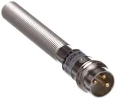 TURCK BI1-EG05-AN6X-V1331 Inductive Proximity Sensor, M5 Embed Cylind Flush, 1mm Range, 3 Wire NPN, 10-30VDC, 100mA, M8 Male Conn, IP67
