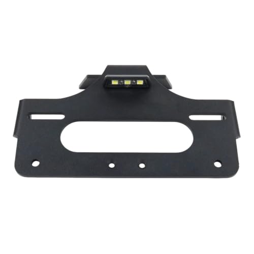Kit rangement support de plaque arrière moto Trident 660 inclinaison optimale