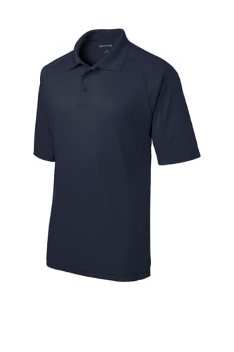 SPORT-TEK Polo Dri-Mesh Pro Unisex de Manga Corta para Hombre y Mujer, Ajuste Casual para Trabajo, Tenis y Golf miniatura 2