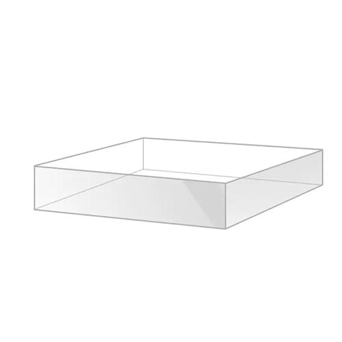 Vassoio creativo per fotografia di ondulazioni dellacqua serbatoio per acque poco profonde per riprese vassoio decorativo da portata in acrilico per vanità da appoggio