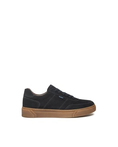 Nero Giardini I500455U - Zapatillas de ante para hombre, turquesa, 43 EU