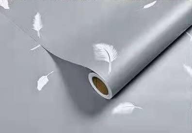 See full amazon price history chart for A Walls Dream Soft Feather SELF Adhesive Wallpaper for Bedroom Living Room Hall Peel and Stick Vinyl Wallpaper - 200 * 45 cm - 9 SQFT Approx Grey A Walls Dream Soft Feather SELF Adhesive Wallpaper for Bedroom Living Room Hall Peel and Stick Vinyl Wallpaper - 200 * 45 cm - 9 SQFT Approx Grey (B0CNRV7J65) Amazon Price History, Amazon Price Tracker