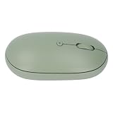 WINH Mouse, Batteria Ricaricabile Regolabile DPI 400 MAh, Chip del computer a bassa potenza per il telefono cellulare (GREEN)