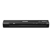 Epson Workforce ES-60W Wireless Portable Sheet-fed Document Scanner for PC and Mac 10.7" by 1.9" by 1.4"
