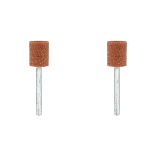 Dremel 932 Aluminium Oxide Grinding Stones Accessory Set, 3 Cylindrical Grinding Stones for Grinding and Sharpening Metals (9,5 mm) (Pack of 2)