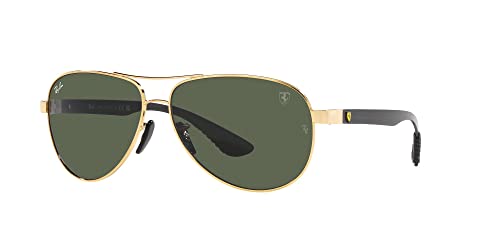 Image of Ray-Ban womens Rb8331m Scuderia Ferrari Collection Aviator Sunglasses