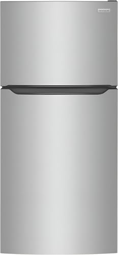 Frigidaire 18.3 cu. ft. Top Freezer Refrigerator in Stainless Steel, Garage Ready