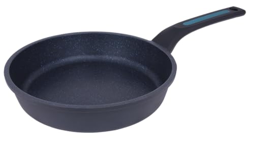 Arcos Thera Sartén Antiadherente de 20 Cm para Inducción, Gas y Vitrocerámica. Sartén de Cocina Pequeña de Aluminio Fundido con Mango Ergonómico Extraíble y Apta para Lavavajillas. Color Negro y Azul