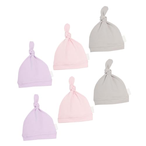 Gorros para recién nacido sin costuras que protegen su piel en el hospital
