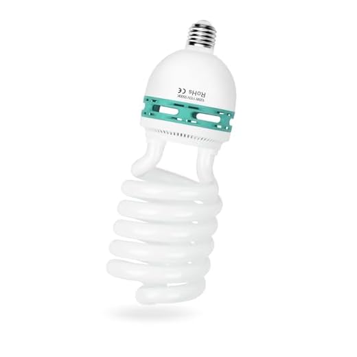 EMART Full Spectrum Light Bulb, 105W CFL Light Bulbs for Photography 1Pack