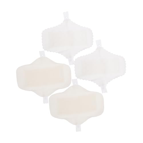 COLLBATH Compresas Menstruales Reutilizables 18cm 4 Piezas Lavables De Tela Capa Transpirables y Cómodas Para Uso Diario Viajes y Postparto