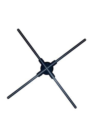 Proyector de Ventilador 3D con Holograma de 65/80/100 cm, con WiFi, Reproductor holográfico, Soporte for Publicidad, vídeos en 3D Imágenes vívidas(100cm)