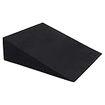 Yoga Block Wedge Yoga Foam Slant Board Calf Stretcher for Wrist and Lower Back Support, Knee Pad, Back Support, Black