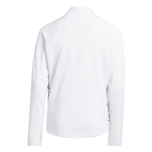 Image of adidas Girls' Long Sleeve Mock Neck Polo Shirt