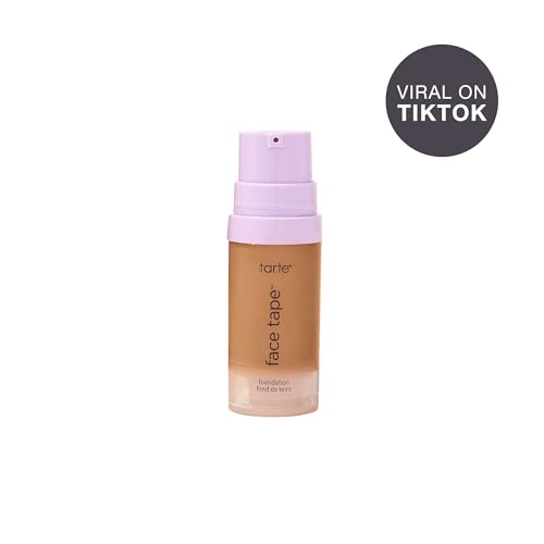 Image of tarte face tape foundation - Full-Coverage 12hr Waterproof Makeup, Hydrating & Smoothing with a Natural Matte Finish for Transfer-Proof Comfortable Long-Wear Foundation, Vegan & Cruelty-Free
