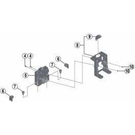 Shimano BM-E8020 ratchet assembly