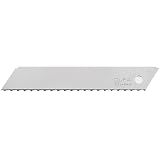 OLFA LWB-3B - Pack de 3 cuchillas sólida con dentado ondulado 18mm plateadas