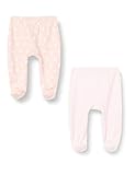 100% algodón United Colors of Benetton Set 2 Pantaloni 31YH0F116 Conjunto de Ropa Interior para bebs y Nios pequeos, Rosa + Allover Rosa 68r, 68 cm para Bebés
