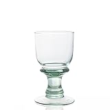 Grehom Recycled Glass Wine Glasses (Set of 2) - Copa (Small); 200ml Stemware