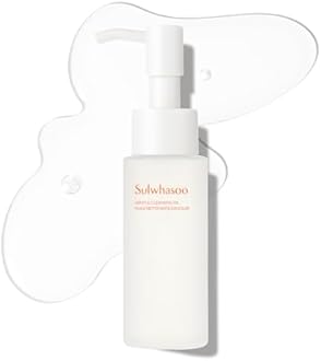 Sulwhasoo Gentle Cleansing Oil – Daily Oil Cleanser with Korean Herbal Ingredients for Face | Removes Waterproof Makeup & SPF, Softens & Nourishes Skin | Hydrating Double Cleansing, Korean Skincare