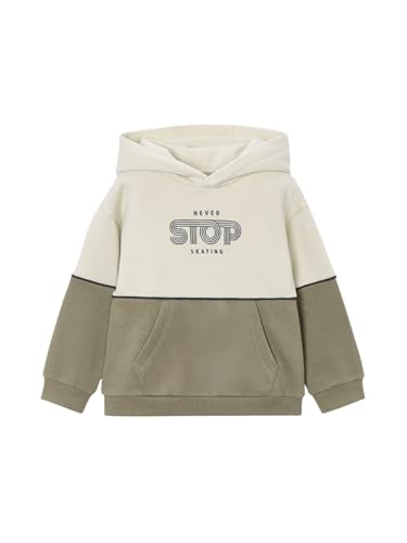 Mayoral Color Block Pullover for Boys Tahini