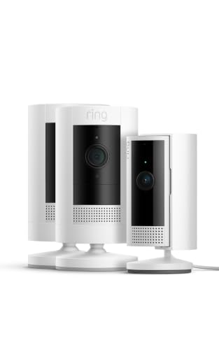 Cámaras de vigilancia wifi Ring para vigilar el interior de casa y el patio en alta definición
