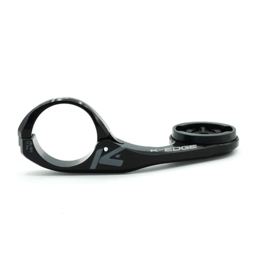 K-Edge | Max Bicycle Computer Mount | for Garmin GPS Devices | Black
