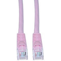 Cable Patch Ethernet Cat6 rosa 1 ft