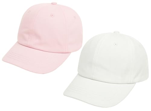 Image of Toddle Baseball Caps Baby Girl Baseball Hats Baby Boy Caps Toddler Girl Sun Hats for Summer Adjustable Size for 6M-5Y