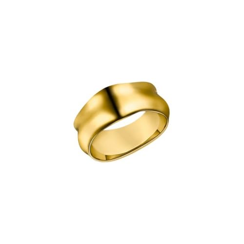 Bague s.Oliver pour femme en acier dore avec magnifique boite cadeau