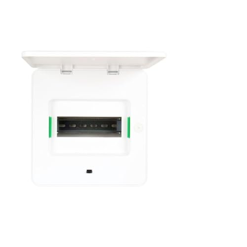 Boîte de distribution électrique acier inoxydable coffret électrique 20 circuits blanc maison