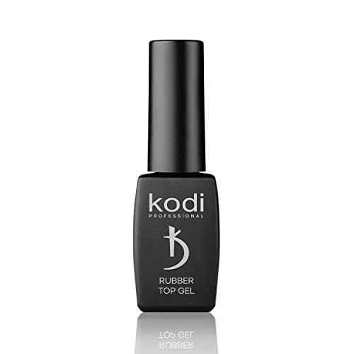 Professional Rubber Top Gel By Kodi | 12ml 0.42 oz | Soak Off, Polish Fingernails Coat Kit | For Long Lasting Nails Layer | Easy To Use, Non-Toxic & Scentless | Cure Under LED Or UV Lamp