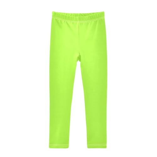 GuoChe Mädchen Cartwheel Shorts Grün Gelb 9-10 Jahre